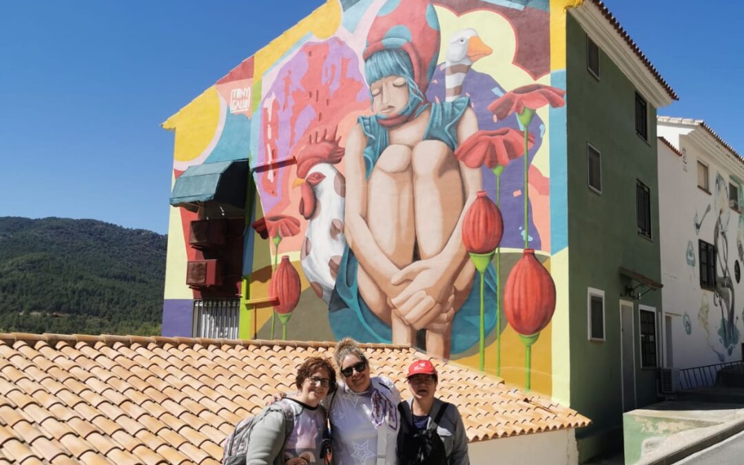 Visitamos Fanzara y sus grafitis